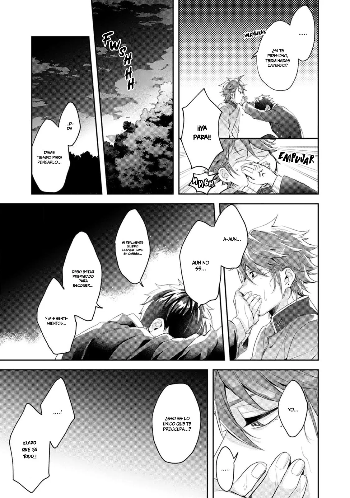 ¡No quiero ser solo un omega! Cuando reencarné en otro mundo, estaba en el manga BL de mi hermana. - Capítulo 10 - Página 29 - LectorTMOo