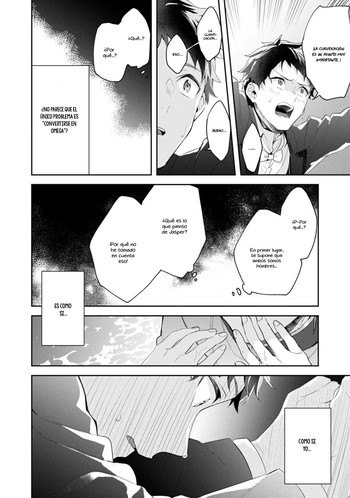 ¡No quiero ser solo un omega! Cuando reencarné en otro mundo, estaba en el manga BL de mi hermana. - Capítulo 10 - Página 30 - LectorTMOo