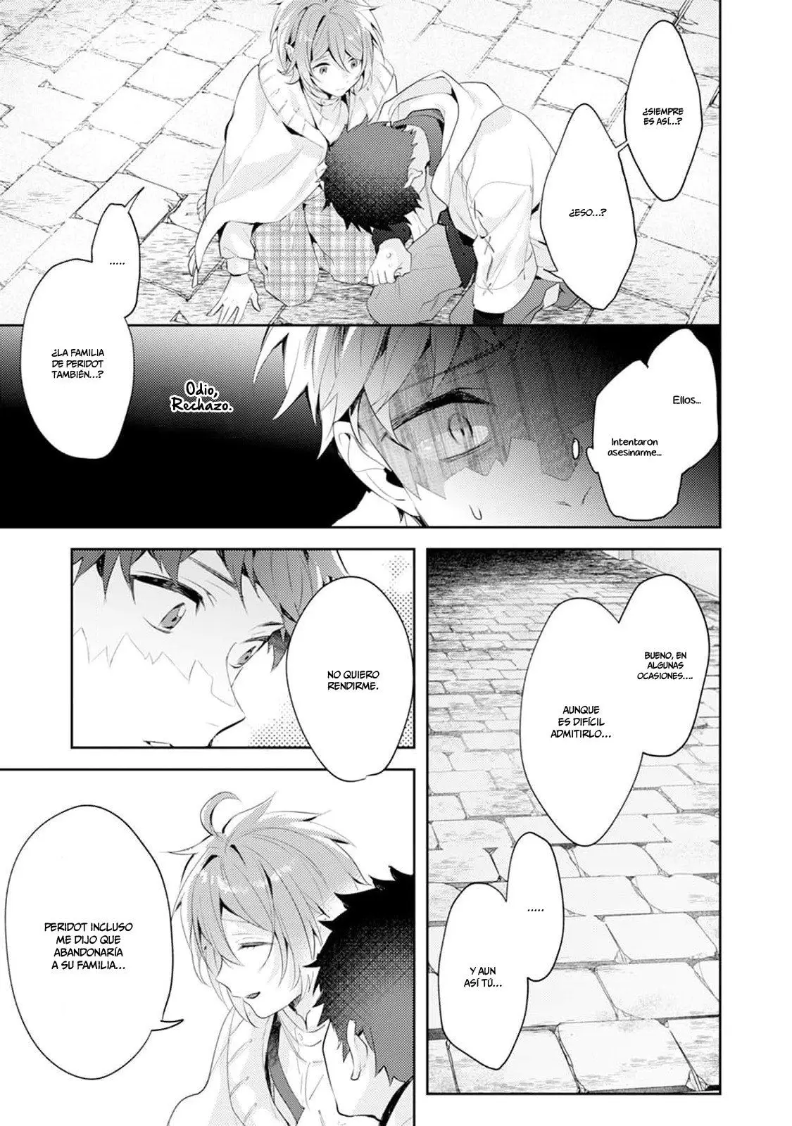 ¡No quiero ser solo un omega! Cuando reencarné en otro mundo, estaba en el manga BL de mi hermana. - Capítulo 11 - Página 38 - LectorTMOo
