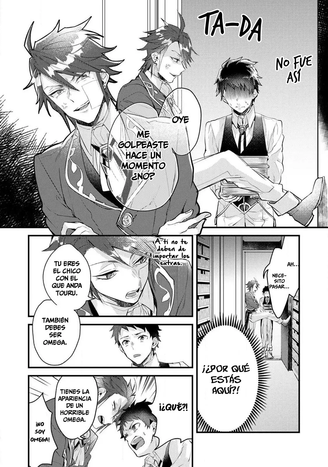¡No quiero ser solo un omega! Cuando reencarné en otro mundo, estaba en el manga BL de mi hermana. - Capítulo 2 - Página 13 - LectorTMOo