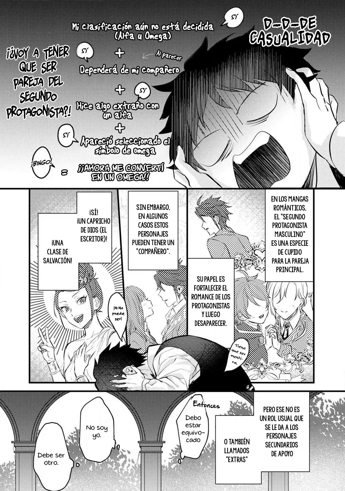 ¡No quiero ser solo un omega! Cuando reencarné en otro mundo, estaba en el manga BL de mi hermana. - Capítulo 2 - Página 24 - LectorTMOo