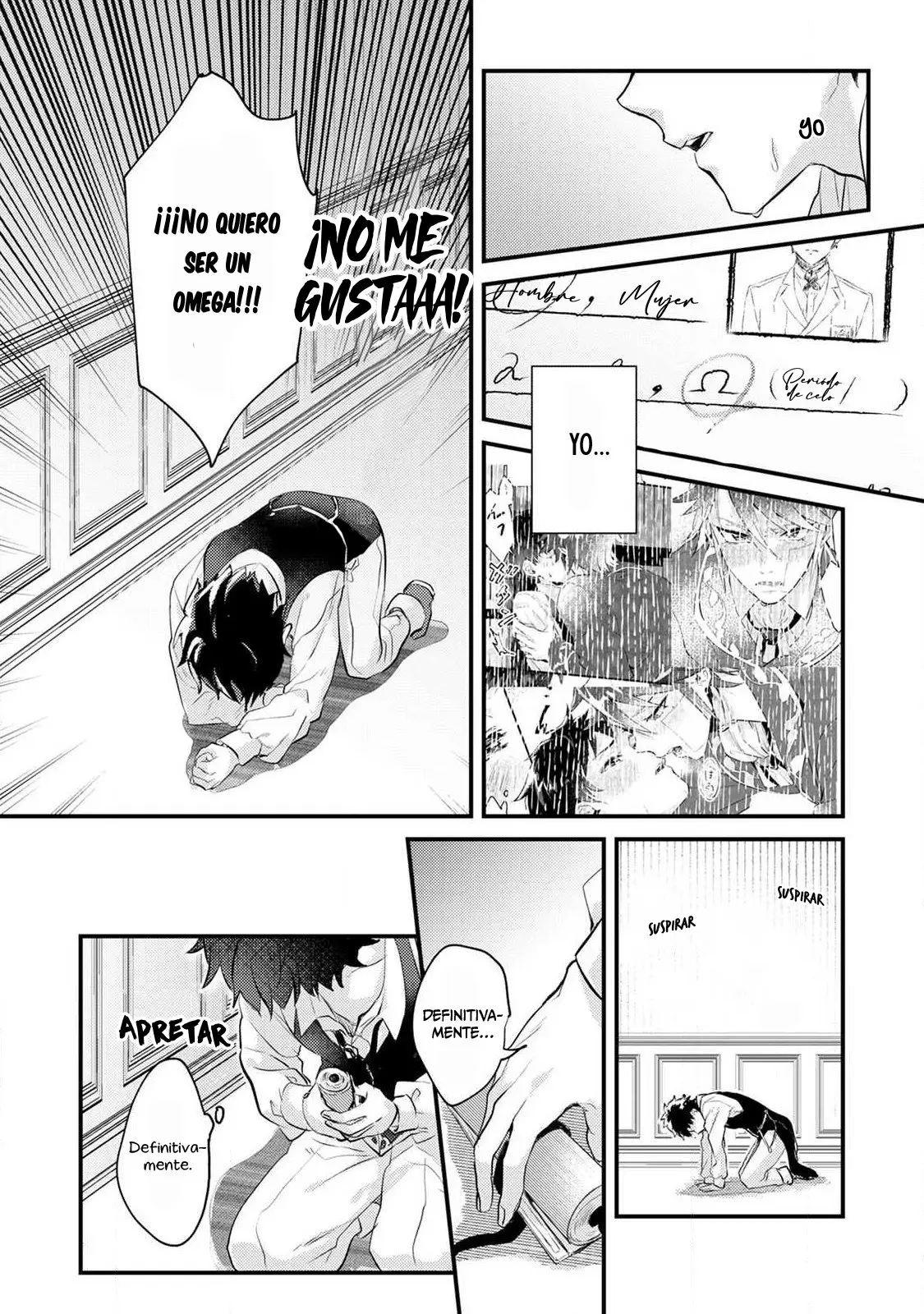 ¡No quiero ser solo un omega! Cuando reencarné en otro mundo, estaba en el manga BL de mi hermana. - Capítulo 2 - Página 25 - LectorTMOo
