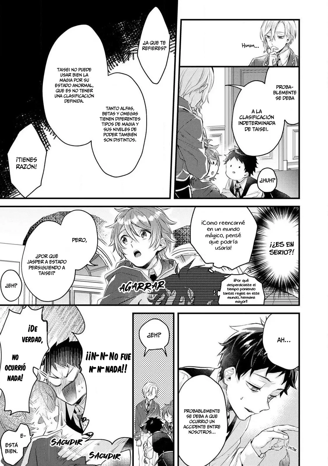 ¡No quiero ser solo un omega! Cuando reencarné en otro mundo, estaba en el manga BL de mi hermana. - Capítulo 3 - Página 6 - LectorTMOo