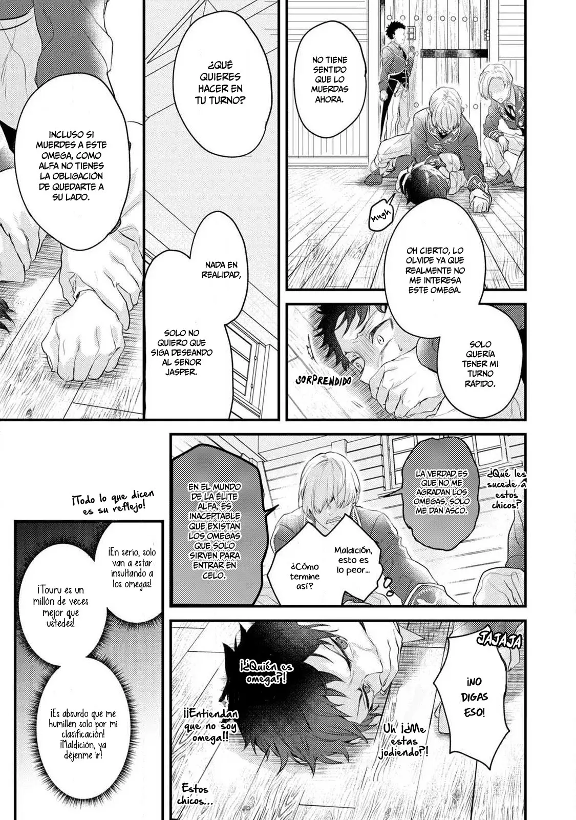 ¡No quiero ser solo un omega! Cuando reencarné en otro mundo, estaba en el manga BL de mi hermana. - Capítulo 3 - Página 24 - LectorTMOo