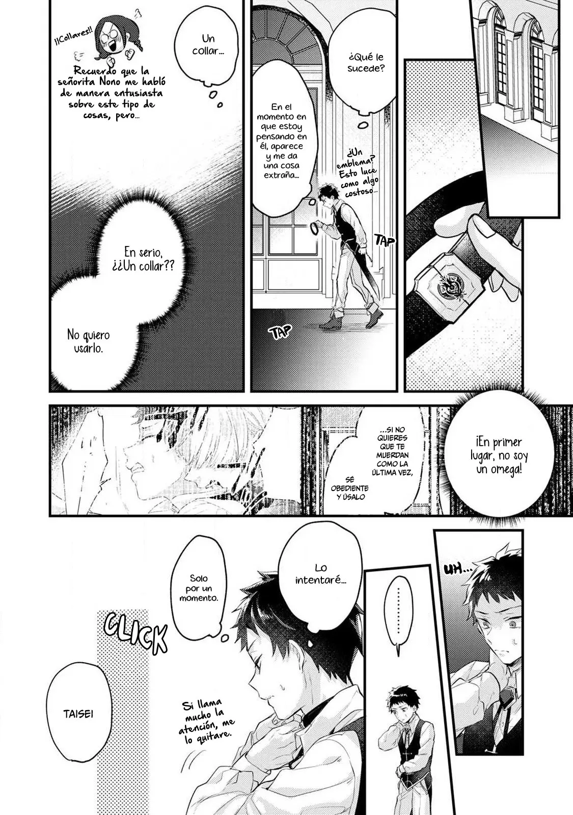 ¡No quiero ser solo un omega! Cuando reencarné en otro mundo, estaba en el manga BL de mi hermana. - Capítulo 4 - Página 5 - LectorTMOo