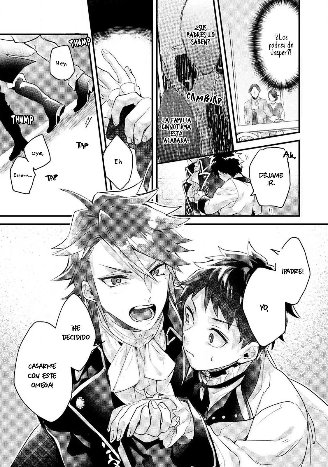¡No quiero ser solo un omega! Cuando reencarné en otro mundo, estaba en el manga BL de mi hermana. - Capítulo 4 - Página 14 - LectorTMOo