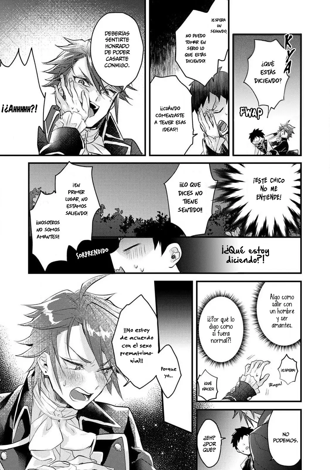 ¡No quiero ser solo un omega! Cuando reencarné en otro mundo, estaba en el manga BL de mi hermana. - Capítulo 4 - Página 20 - LectorTMOo