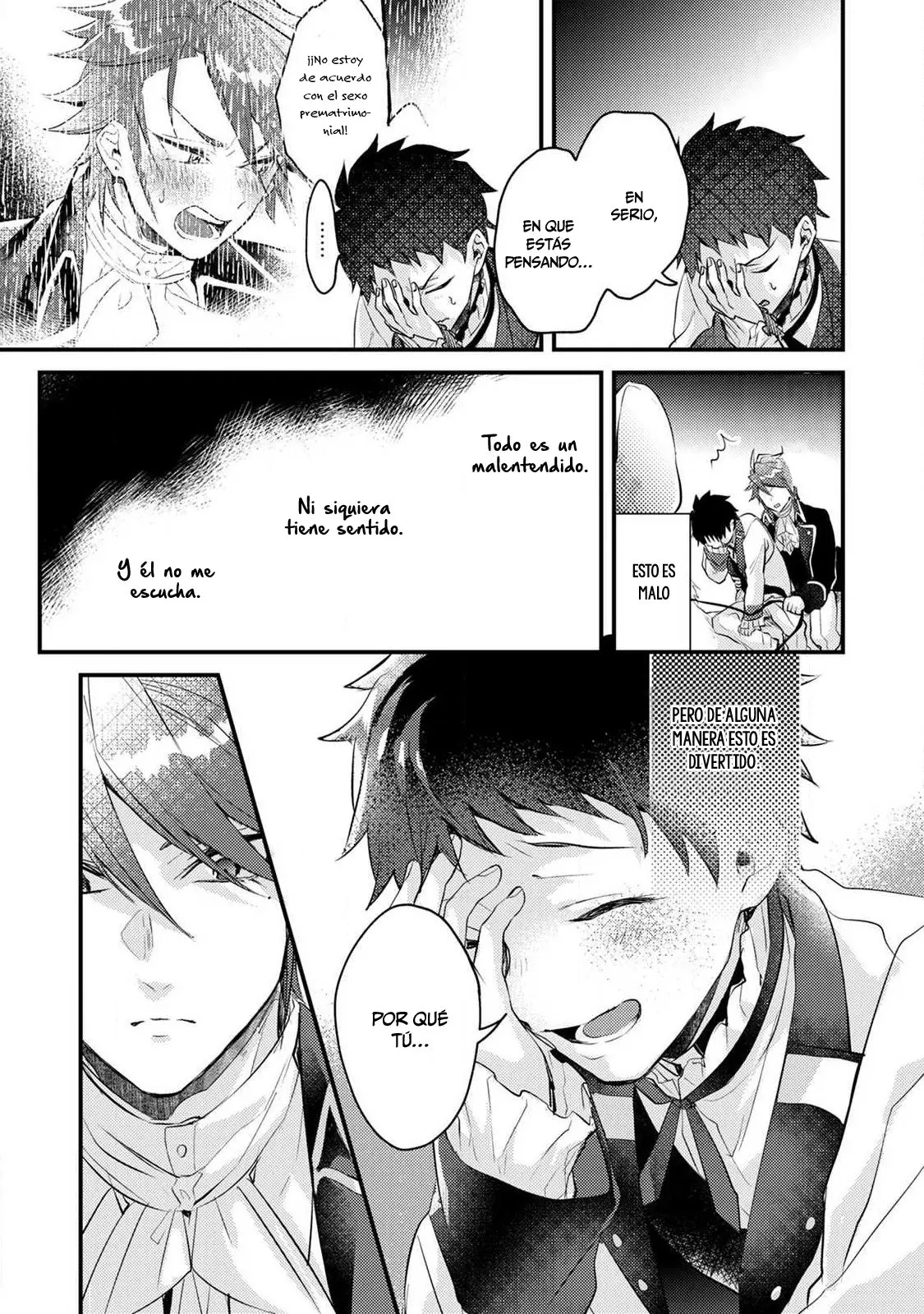 ¡No quiero ser solo un omega! Cuando reencarné en otro mundo, estaba en el manga BL de mi hermana. - Capítulo 4 - Página 22 - LectorTMOo