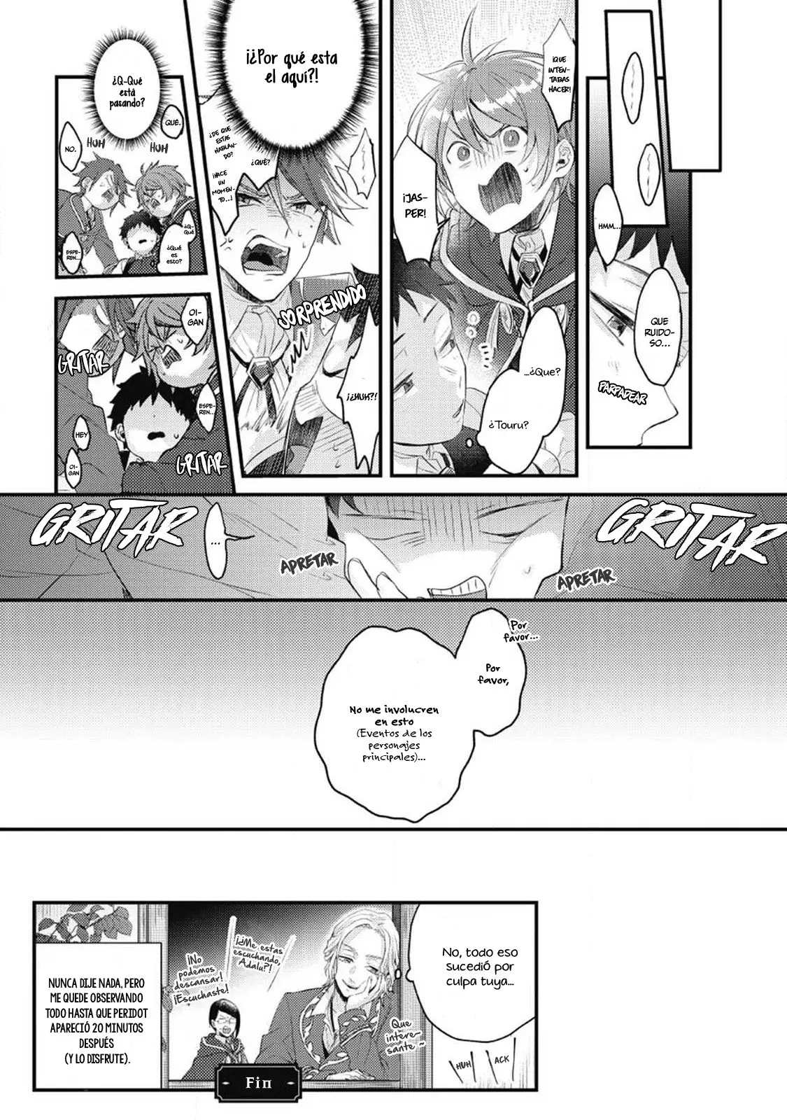 ¡No quiero ser solo un omega! Cuando reencarné en otro mundo, estaba en el manga BL de mi hermana. - Capítulo 5.5 - Página 5 - LectorTMOo
