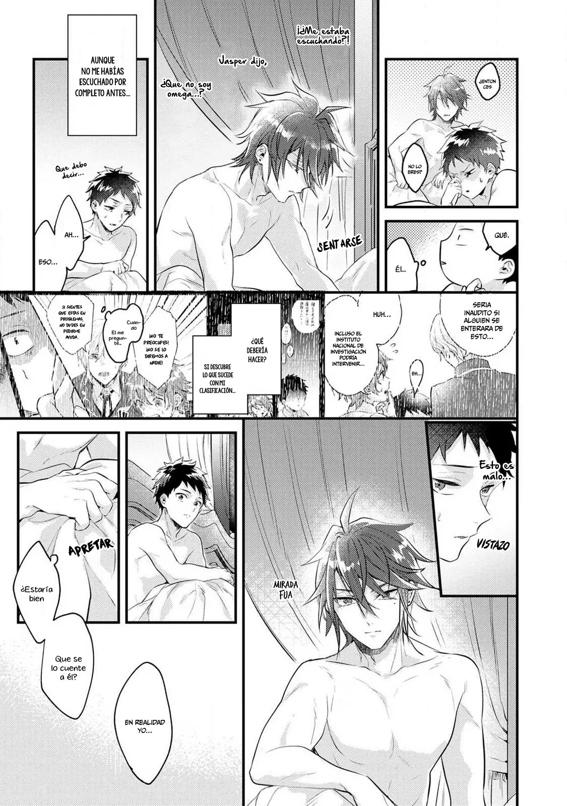 ¡No quiero ser solo un omega! Cuando reencarné en otro mundo, estaba en el manga BL de mi hermana. - Capítulo 5 - Página 4 - LectorTMOo