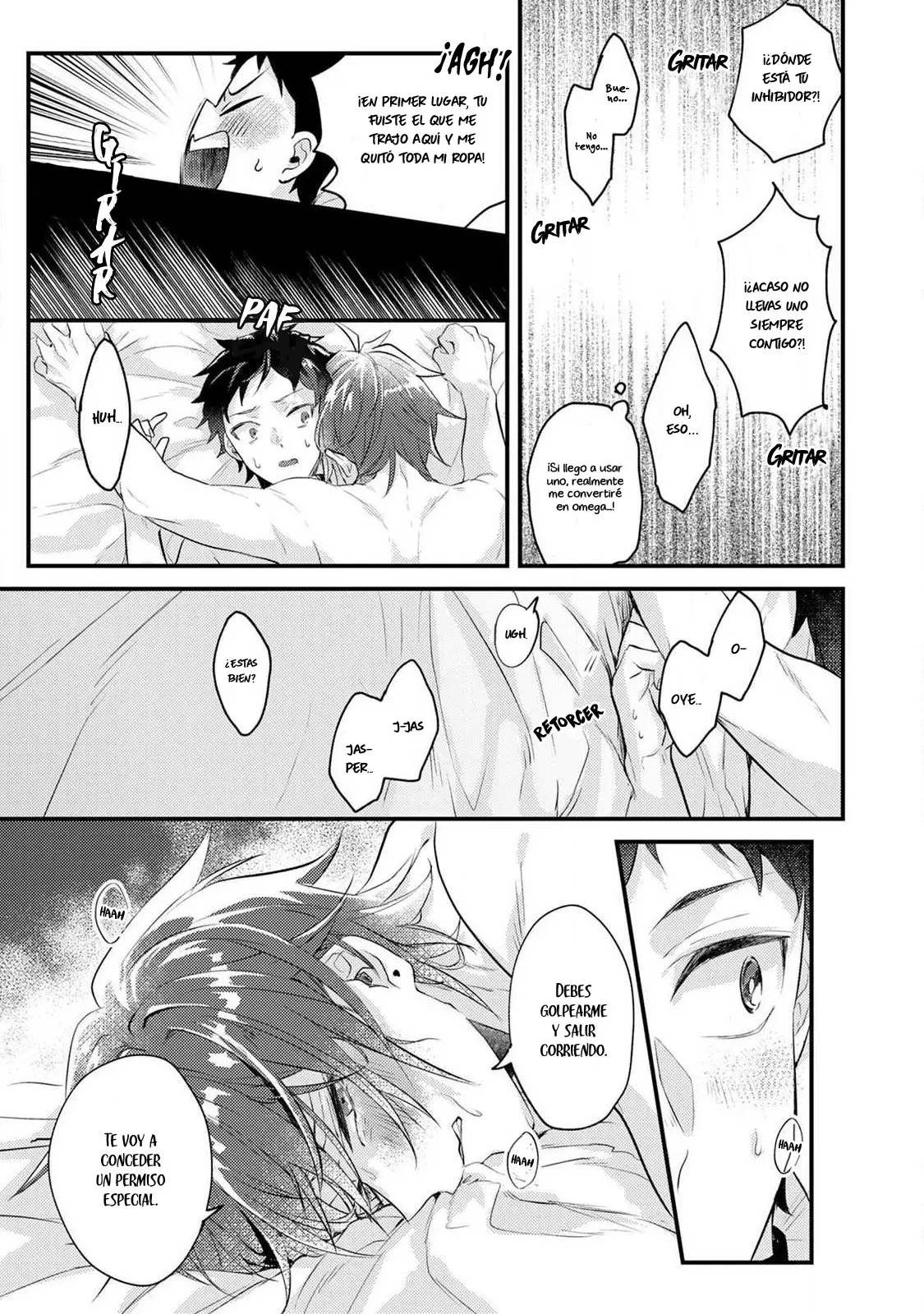 ¡No quiero ser solo un omega! Cuando reencarné en otro mundo, estaba en el manga BL de mi hermana. - Capítulo 5 - Página 8 - LectorTMOo