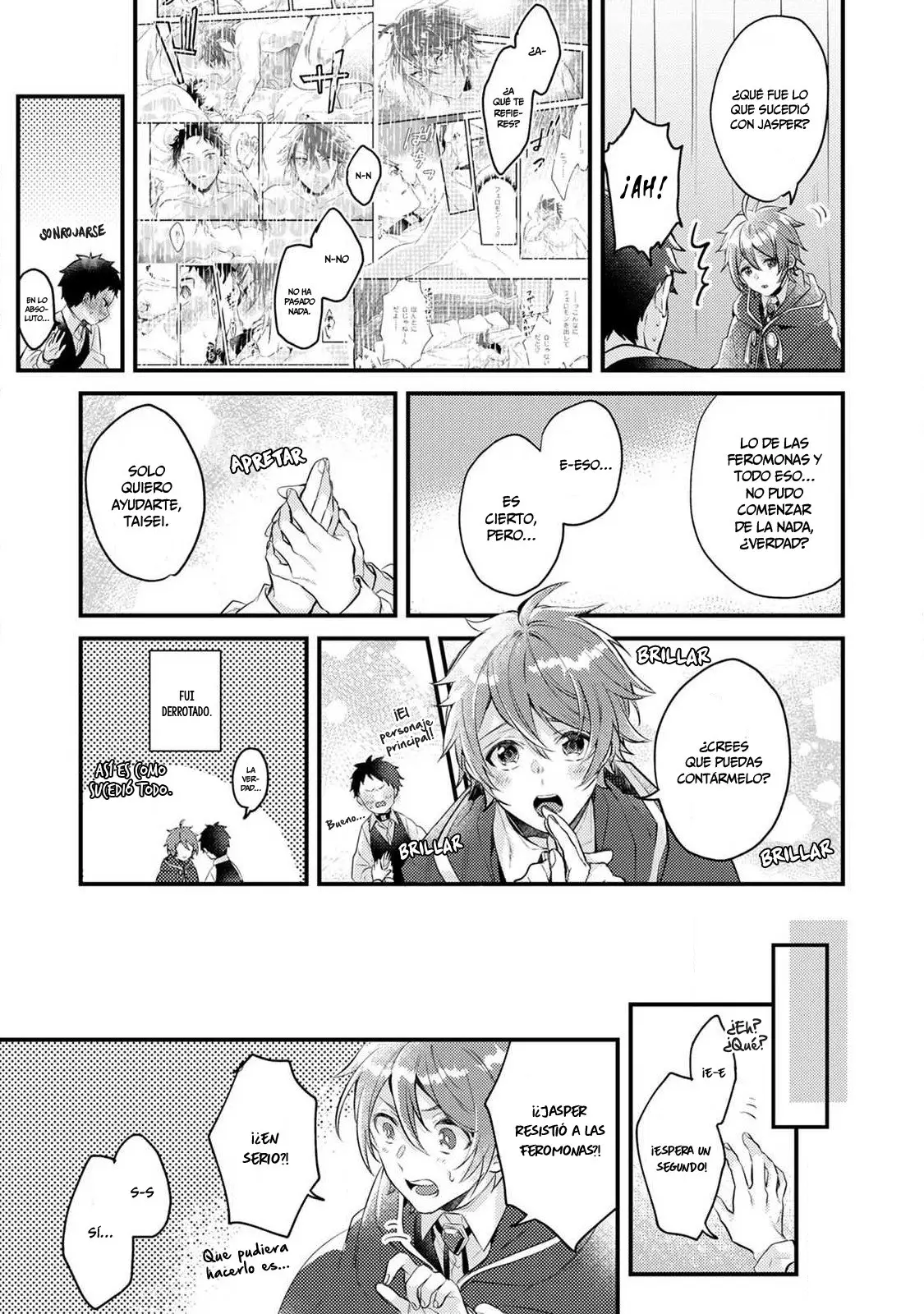 ¡No quiero ser solo un omega! Cuando reencarné en otro mundo, estaba en el manga BL de mi hermana. - Capítulo 5 - Página 12 - LectorTMOo