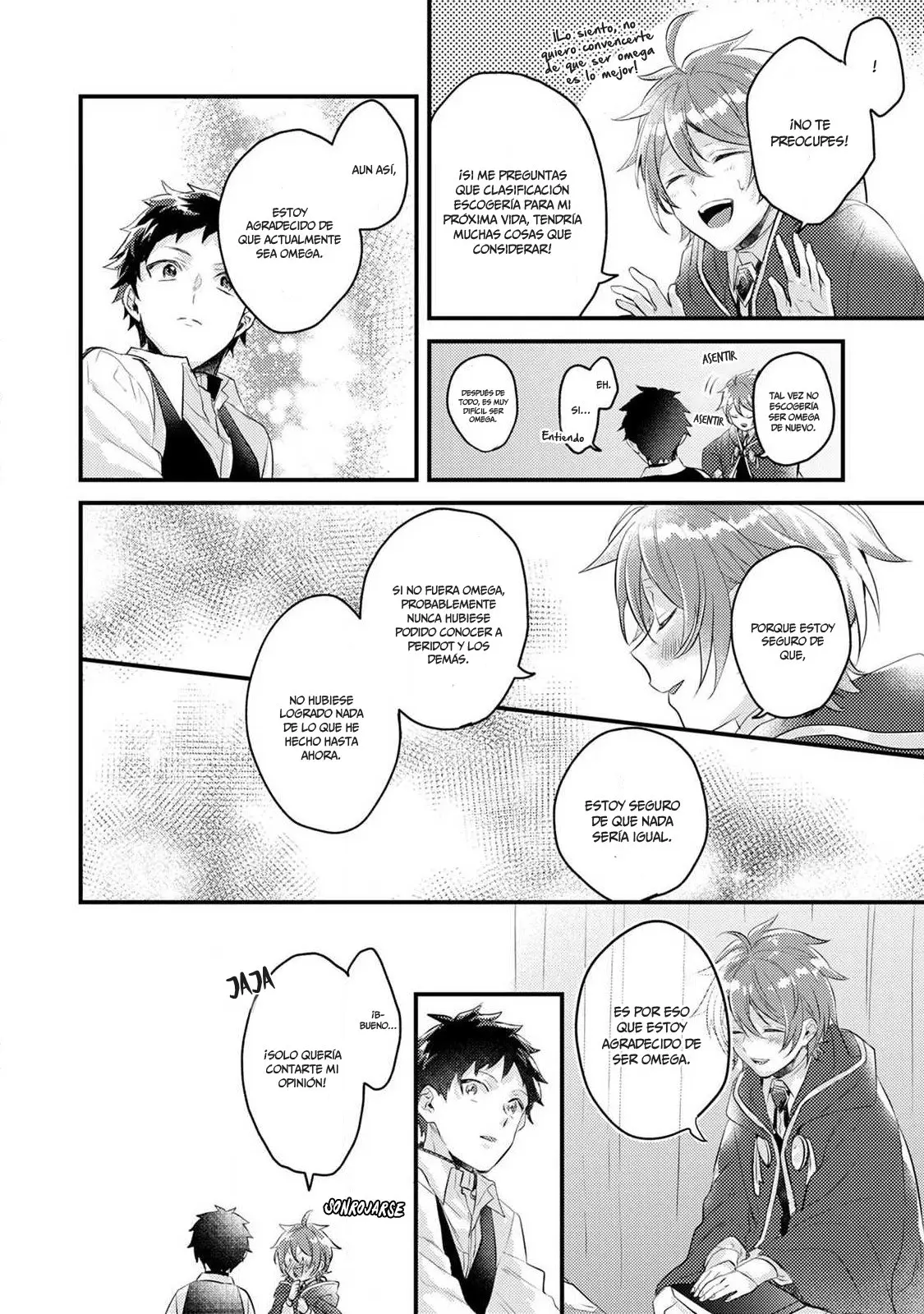 ¡No quiero ser solo un omega! Cuando reencarné en otro mundo, estaba en el manga BL de mi hermana. - Capítulo 5 - Página 15 - LectorTMOo