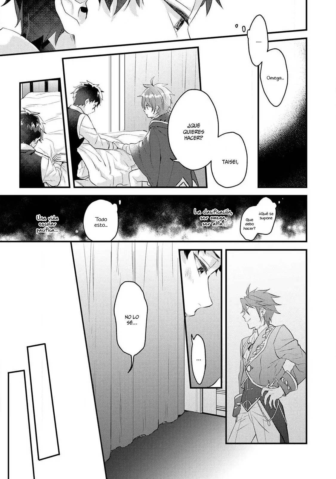 ¡No quiero ser solo un omega! Cuando reencarné en otro mundo, estaba en el manga BL de mi hermana. - Capítulo 5 - Página 16 - LectorTMOo