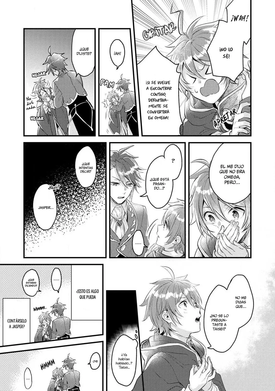¡No quiero ser solo un omega! Cuando reencarné en otro mundo, estaba en el manga BL de mi hermana. - Capítulo 5 - Página 18 - LectorTMOo