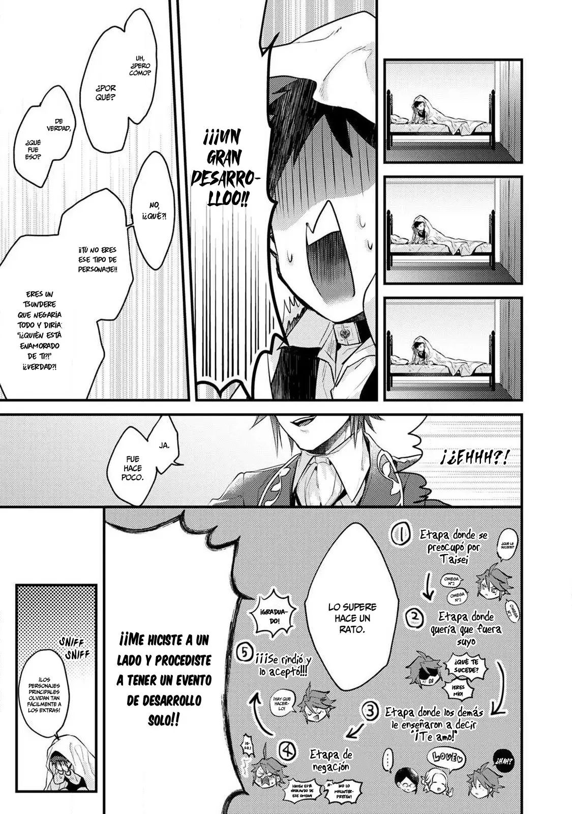 ¡No quiero ser solo un omega! Cuando reencarné en otro mundo, estaba en el manga BL de mi hermana. - Capítulo 5 - Página 22 - LectorTMOo