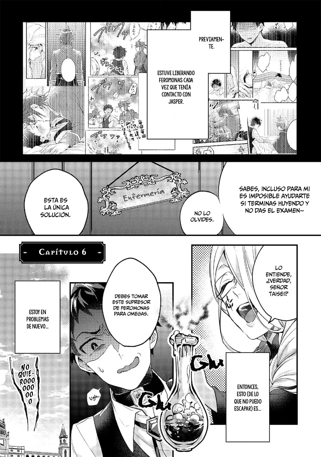 ¡No quiero ser solo un omega! Cuando reencarné en otro mundo, estaba en el manga BL de mi hermana. - Capítulo 6 - Página 5 - LectorTMOo