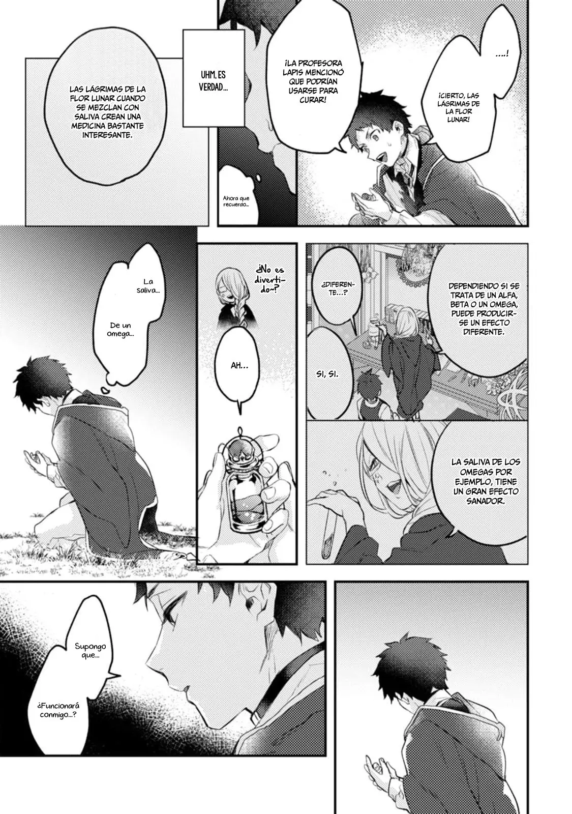 ¡No quiero ser solo un omega! Cuando reencarné en otro mundo, estaba en el manga BL de mi hermana. - Capítulo 6 - Página 33 - LectorTMOo