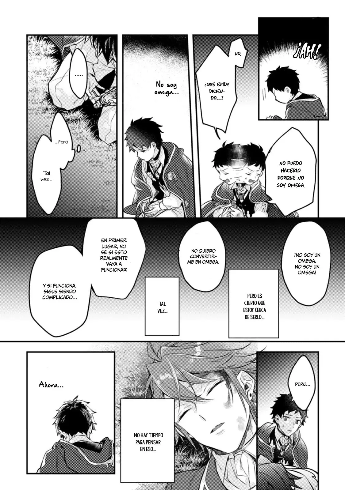 ¡No quiero ser solo un omega! Cuando reencarné en otro mundo, estaba en el manga BL de mi hermana. - Capítulo 6 - Página 34 - LectorTMOo