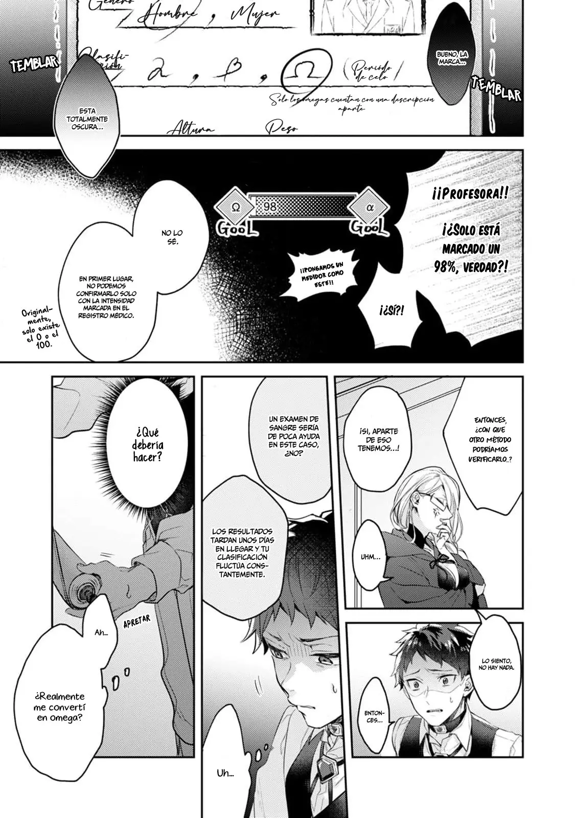 ¡No quiero ser solo un omega! Cuando reencarné en otro mundo, estaba en el manga BL de mi hermana. - Capítulo 7 - Página 4 - LectorTMOo