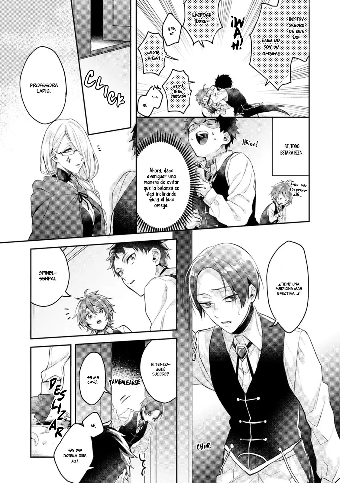 ¡No quiero ser solo un omega! Cuando reencarné en otro mundo, estaba en el manga BL de mi hermana. - Capítulo 7 - Página 6 - LectorTMOo