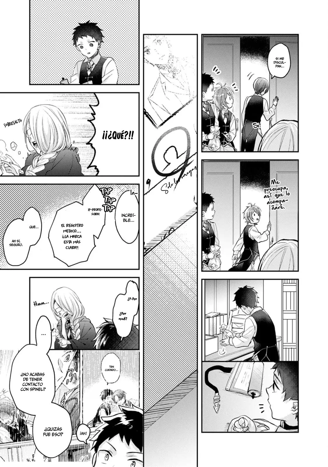 ¡No quiero ser solo un omega! Cuando reencarné en otro mundo, estaba en el manga BL de mi hermana. - Capítulo 7 - Página 8 - LectorTMOo