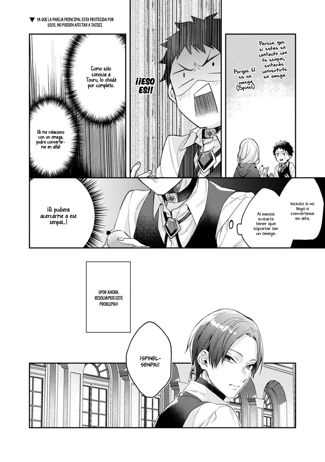¡No quiero ser solo un omega! Cuando reencarné en otro mundo, estaba en el manga BL de mi hermana. - Capítulo 7 - Página 9 - LectorTMOo