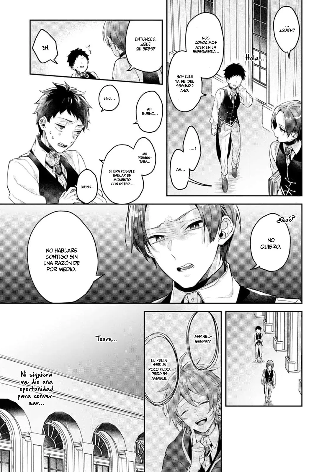 ¡No quiero ser solo un omega! Cuando reencarné en otro mundo, estaba en el manga BL de mi hermana. - Capítulo 7 - Página 10 - LectorTMOo