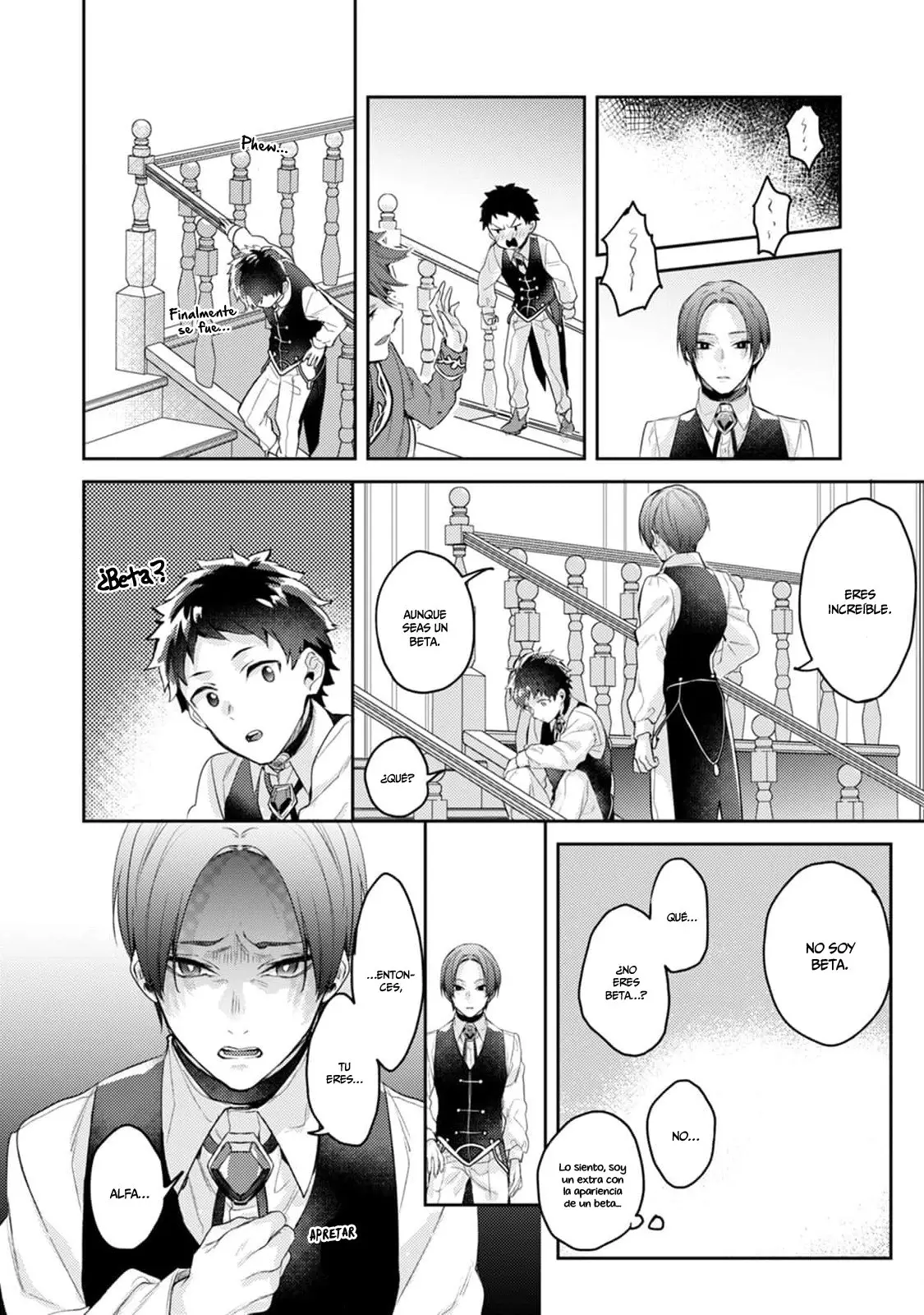 ¡No quiero ser solo un omega! Cuando reencarné en otro mundo, estaba en el manga BL de mi hermana. - Capítulo 7 - Página 15 - LectorTMOo