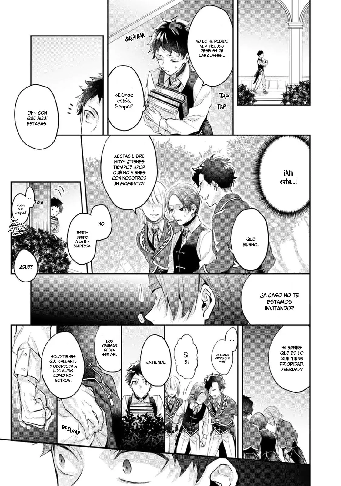 ¡No quiero ser solo un omega! Cuando reencarné en otro mundo, estaba en el manga BL de mi hermana. - Capítulo 7 - Página 18 - LectorTMOo