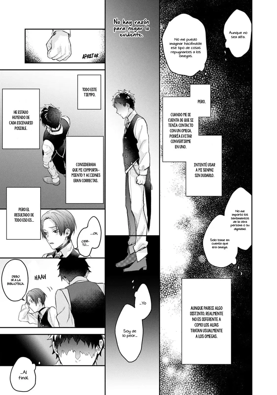 ¡No quiero ser solo un omega! Cuando reencarné en otro mundo, estaba en el manga BL de mi hermana. - Capítulo 7 - Página 24 - LectorTMOo