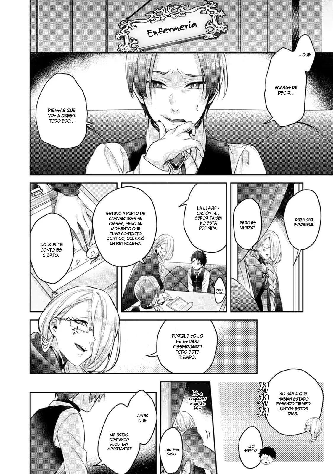 ¡No quiero ser solo un omega! Cuando reencarné en otro mundo, estaba en el manga BL de mi hermana. - Capítulo 7 - Página 27 - LectorTMOo