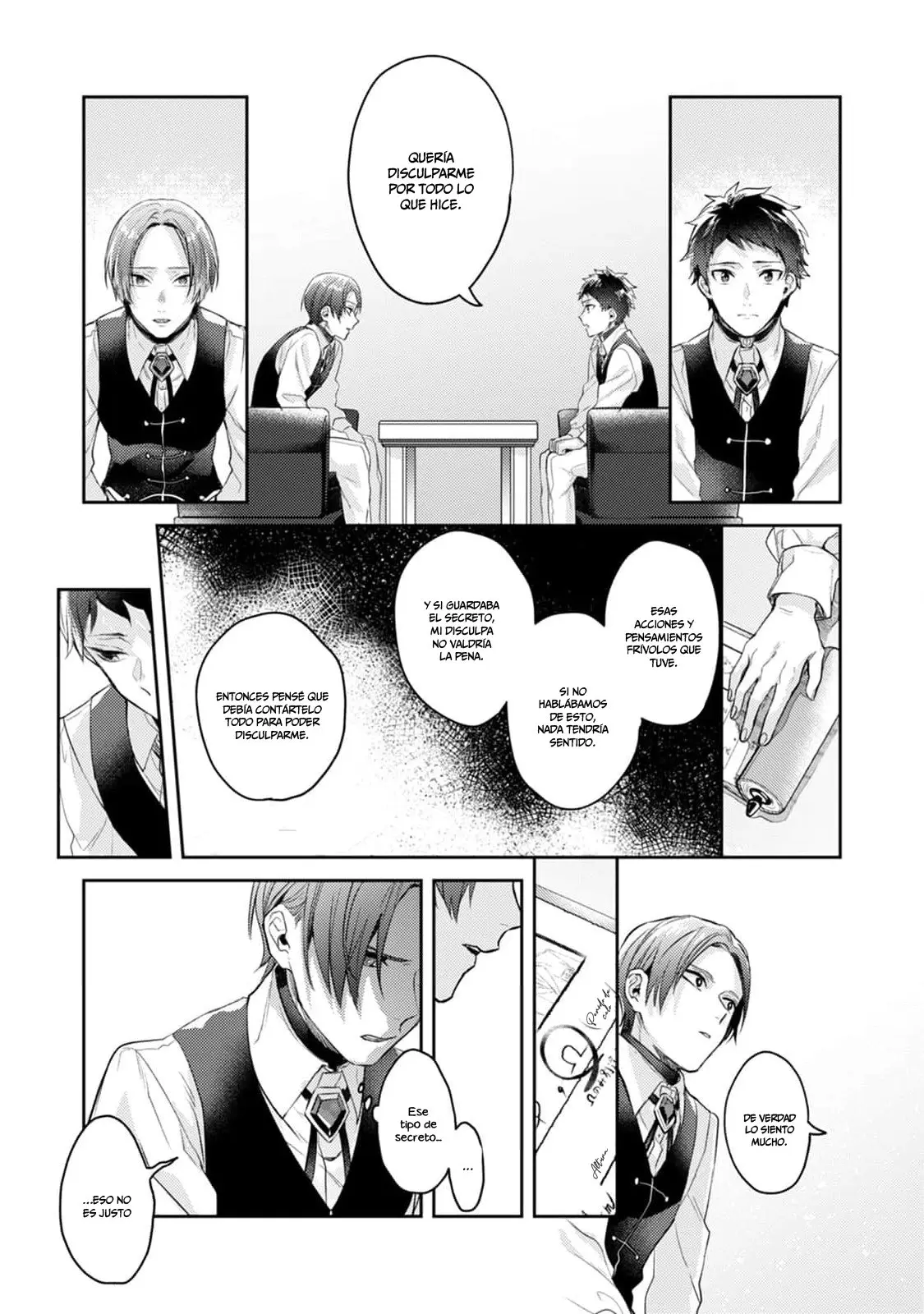 ¡No quiero ser solo un omega! Cuando reencarné en otro mundo, estaba en el manga BL de mi hermana. - Capítulo 7 - Página 28 - LectorTMOo