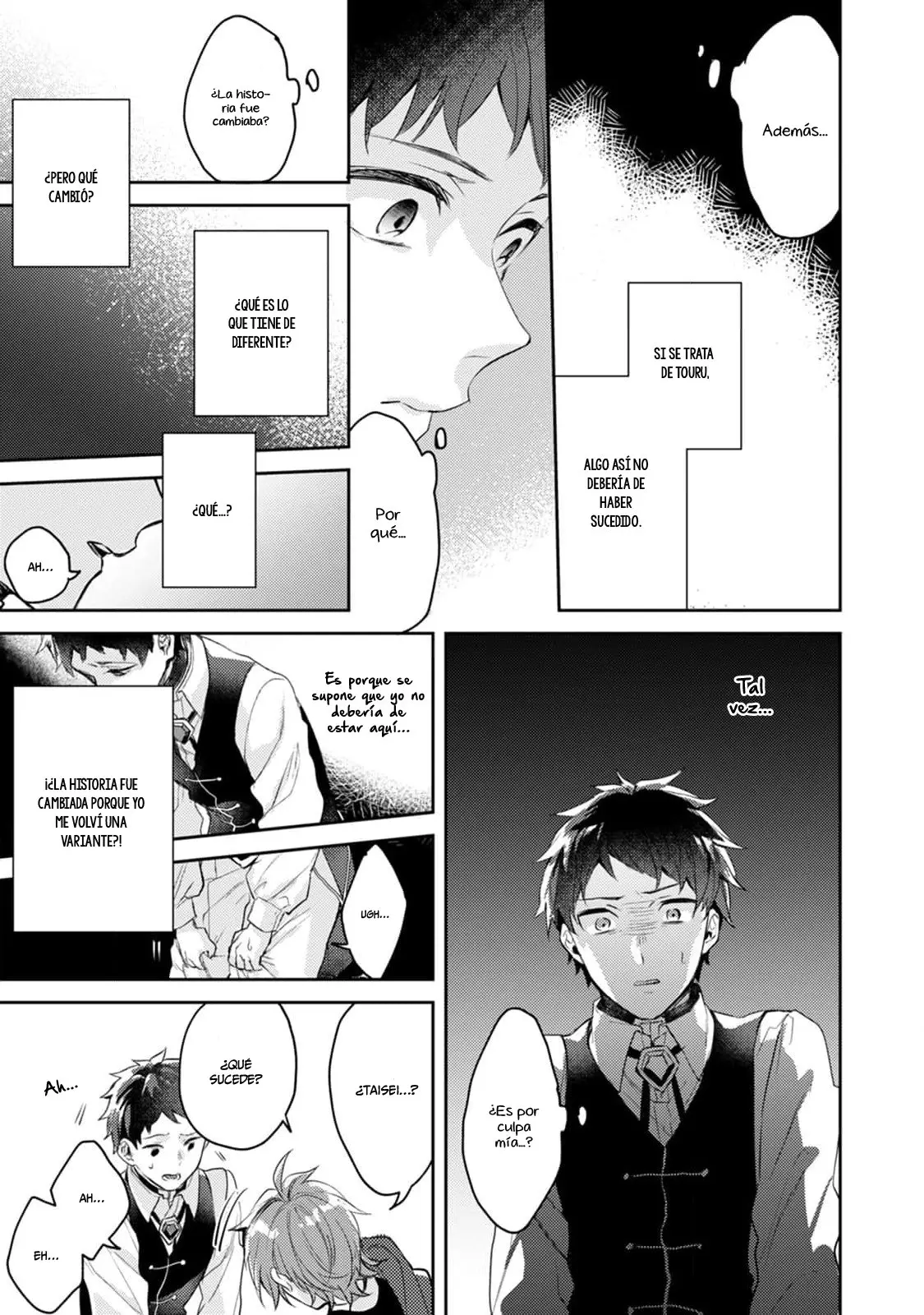¡No quiero ser solo un omega! Cuando reencarné en otro mundo, estaba en el manga BL de mi hermana. - Capítulo 8 - Página 16 - LectorTMOo