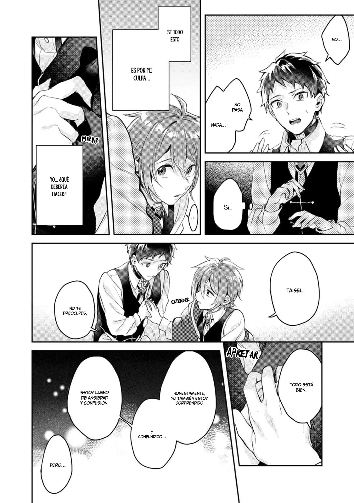 ¡No quiero ser solo un omega! Cuando reencarné en otro mundo, estaba en el manga BL de mi hermana. - Capítulo 8 - Página 17 - LectorTMOo