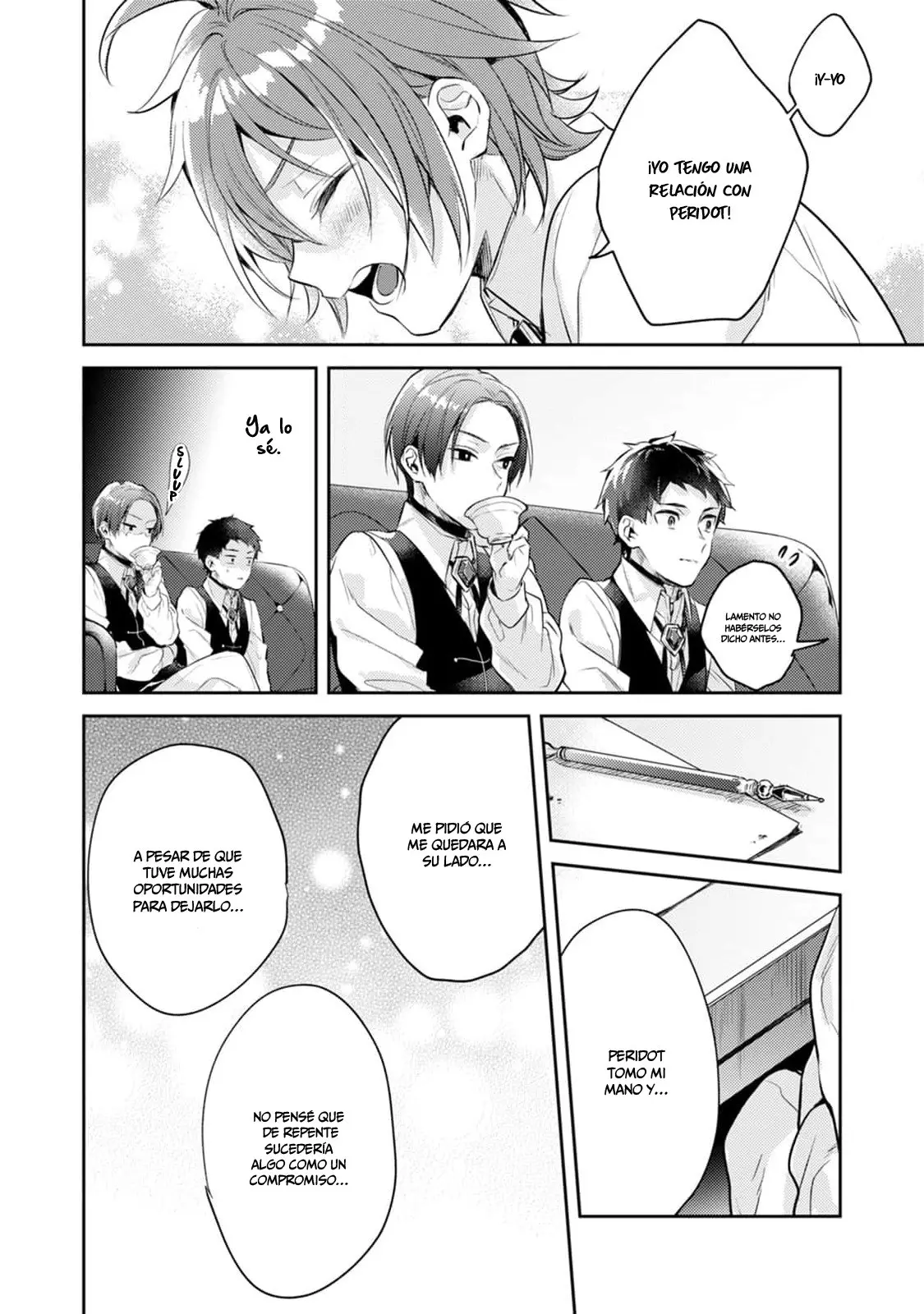 ¡No quiero ser solo un omega! Cuando reencarné en otro mundo, estaba en el manga BL de mi hermana. - Capítulo 9 - Página 11 - LectorTMOo
