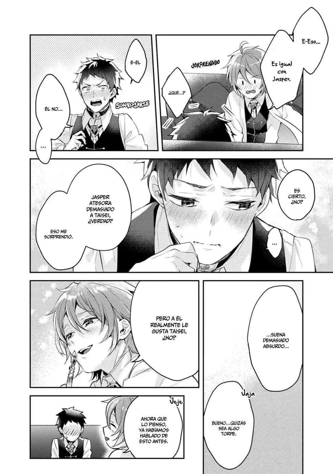¡No quiero ser solo un omega! Cuando reencarné en otro mundo, estaba en el manga BL de mi hermana. - Capítulo 9 - Página 15 - LectorTMOo