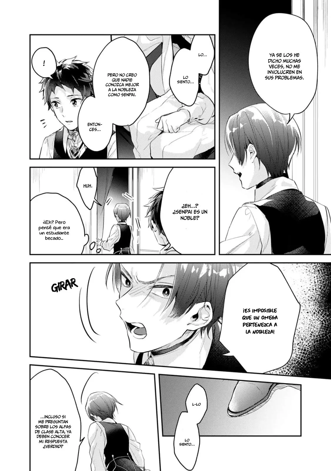 ¡No quiero ser solo un omega! Cuando reencarné en otro mundo, estaba en el manga BL de mi hermana. - Capítulo 9 - Página 17 - LectorTMOo