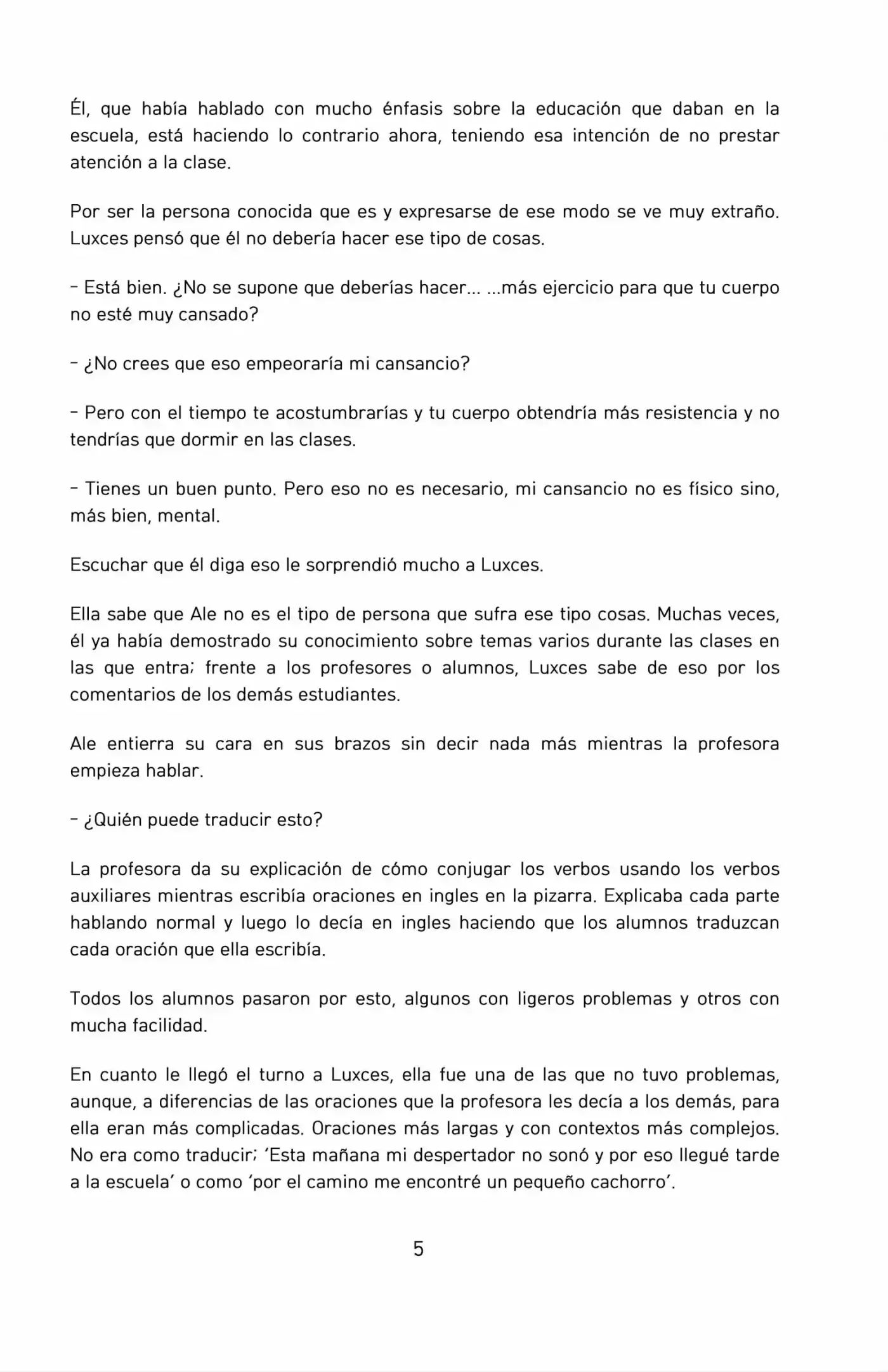 No te Encariñes con Nadie (2017) - Capítulo 8 - Página 5 - LectorTMOo