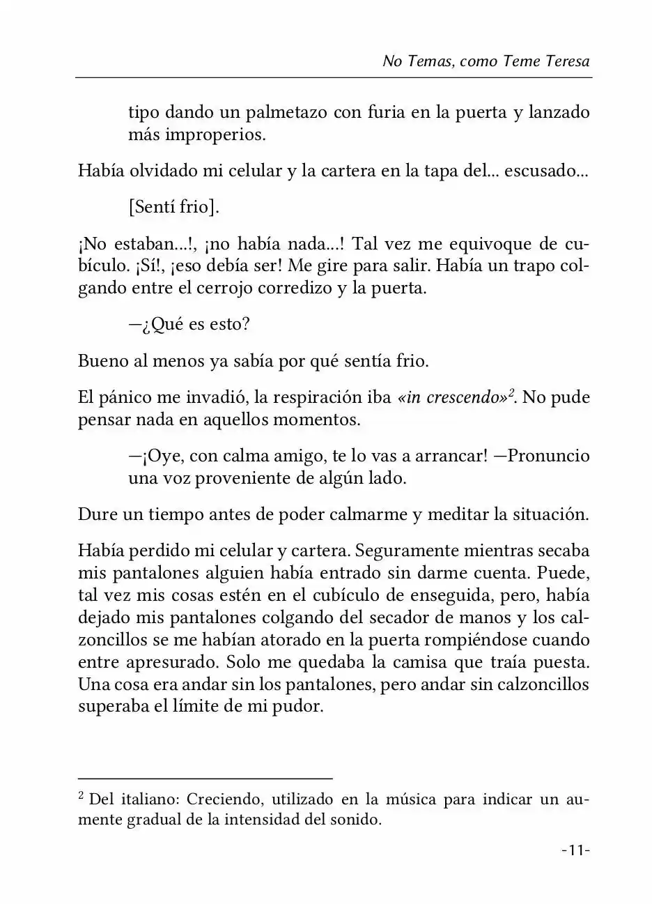 No Temas, como Teme Teresa (2017) - Capítulo 1 - Página 13 - LectorTMOo