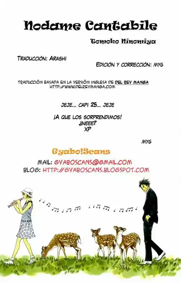 Nodame Cantabile - Capítulo 25 - Página 35 - LectorTMOo