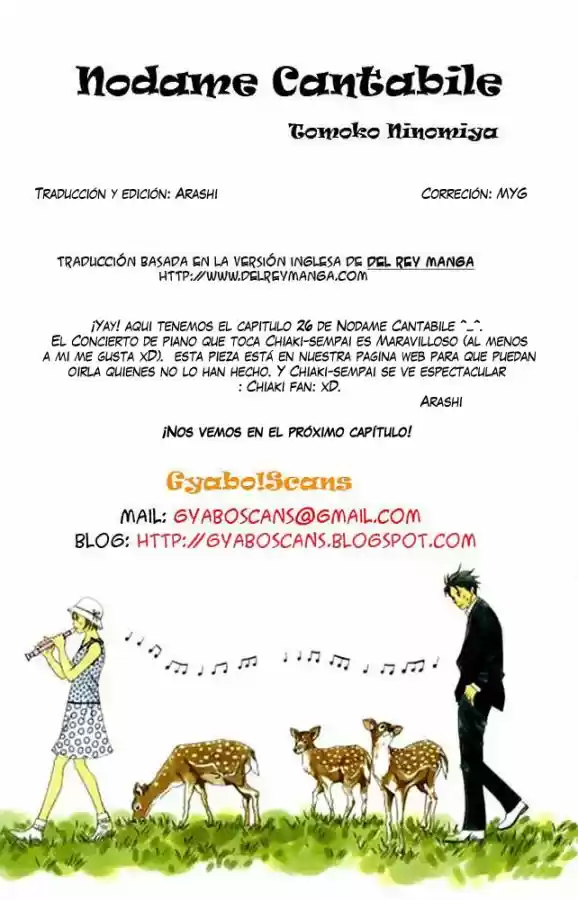 Nodame Cantabile - Capítulo 26 - Página 29 - LectorTMOo