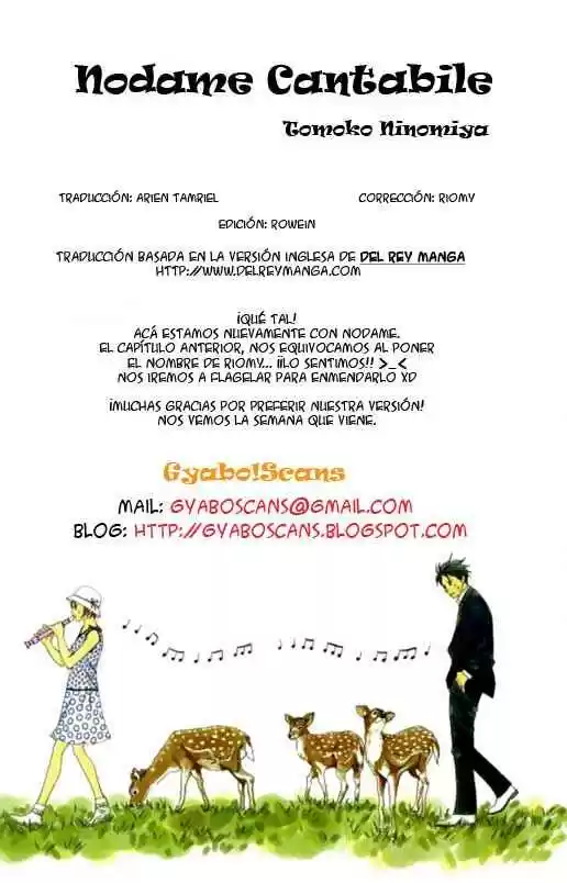 Nodame Cantabile - Capítulo 3 - Página 1 - LectorTMOo