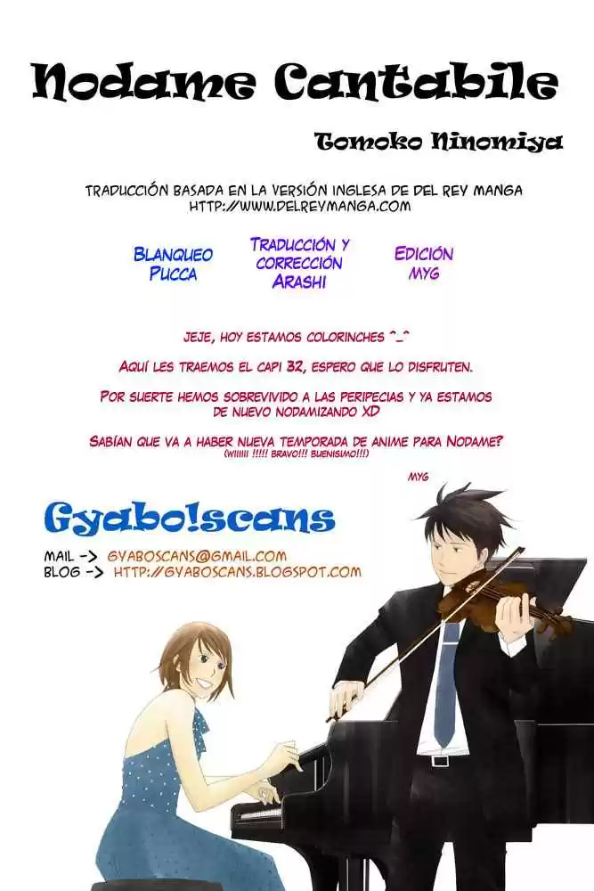 Nodame Cantabile - Capítulo 32 - Página 29 - LectorTMOo