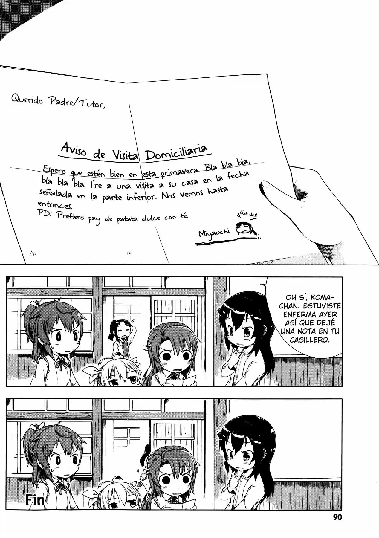 Non Non Biyori: Koushiki Anthology (2014) - Capítulo 11 - Página 6 - LectorTMOo