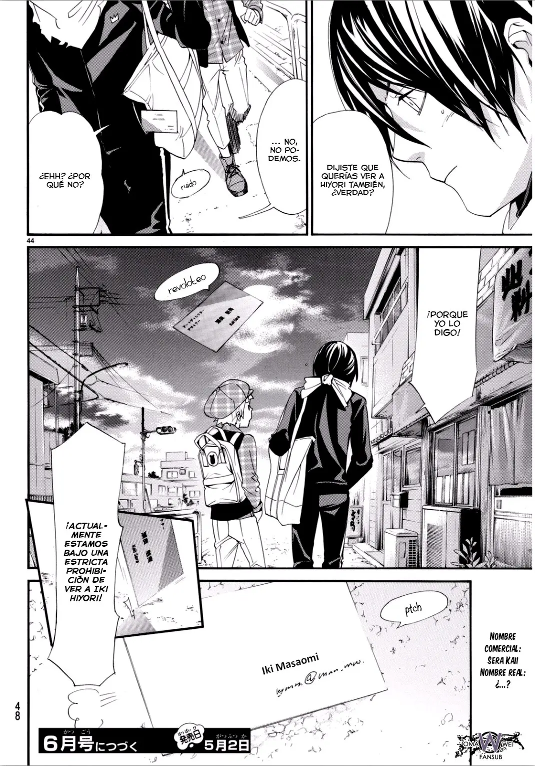 Noragami: Stray God (2010) - Capítulo 53 - Página 50 - LectorTMOo