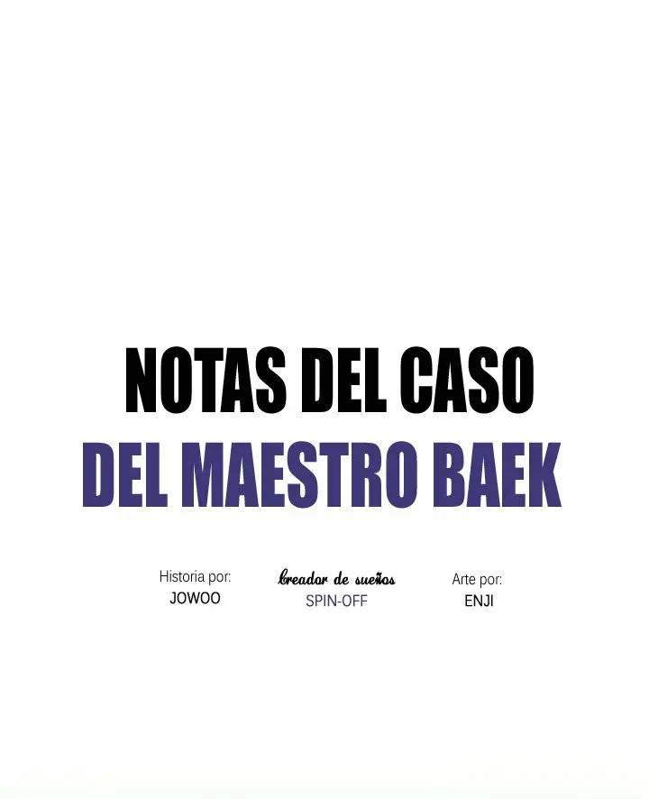 Notas del caso del Maestro Baek (2018) - Capítulo 1 - Página 9 - LectorTMOo