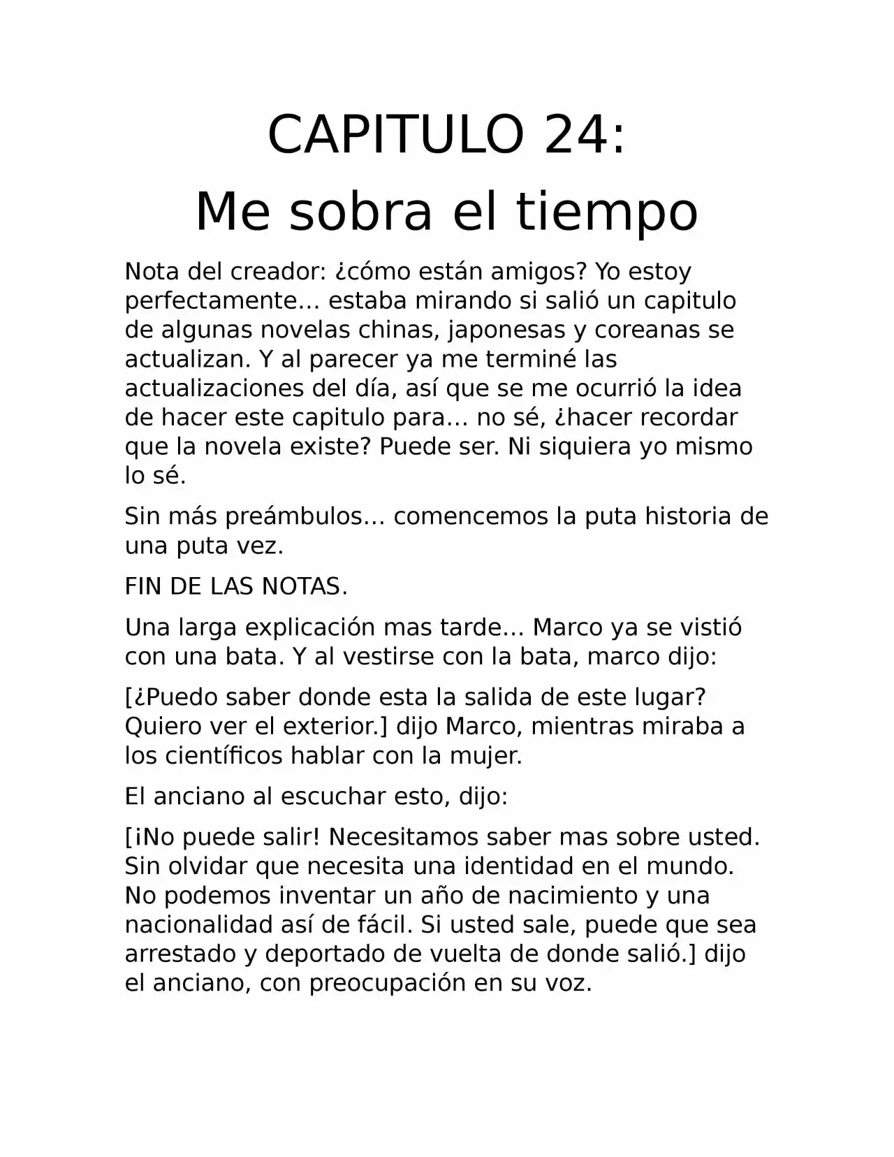 nueva vida, nuevo mundo. (2018) - Capítulo 24 - Página 1 - LectorTMOo