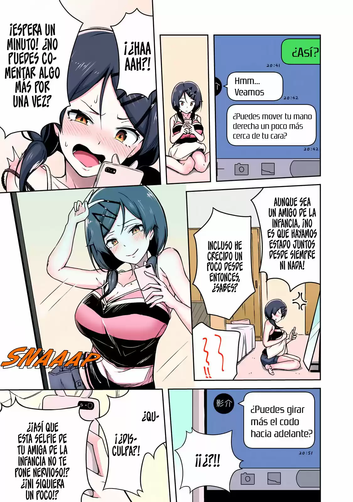 ¡Nunca más te enviaré una selfie! (2020) - Capítulo 3 - Página 4 - LectorTMOo