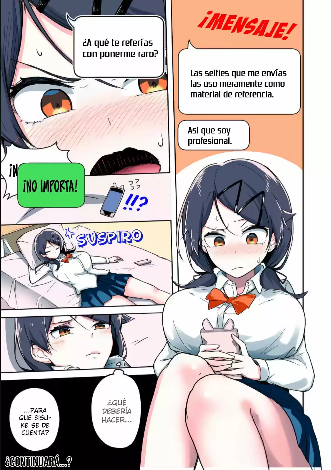 ¡Nunca más te enviaré una selfie! (2020) - Capítulo 8 - Página 6 - LectorTMOo